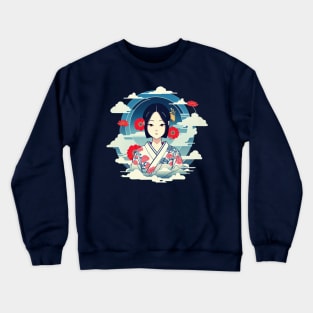 Japanese Beauty Crewneck Sweatshirt